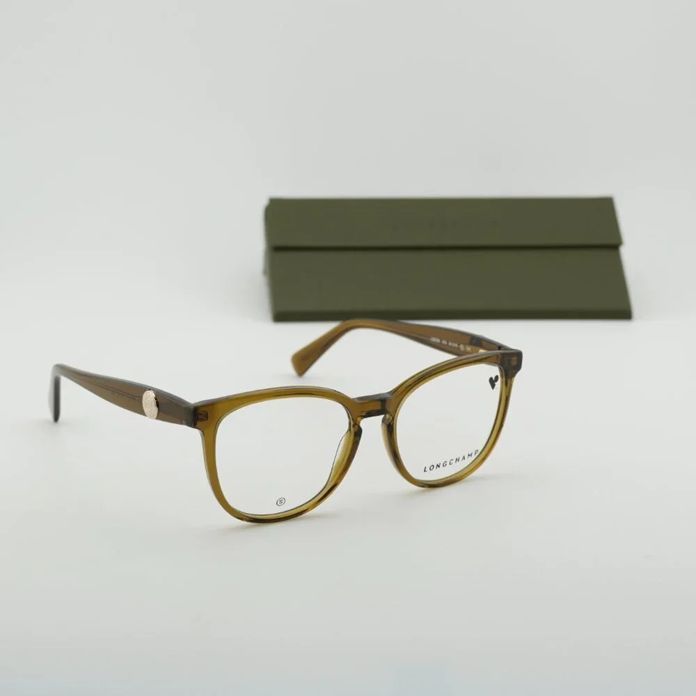 Longchamp LO2729 319 Square Eyeglasses 51mm - Khaki